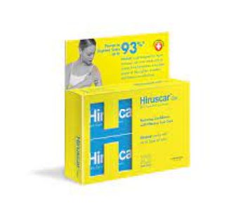 Hiruscar Gel Twin Pack 5g for existing acne scars, dark marks and the formation of new permanent scars