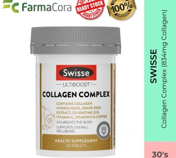SWISSE Collagen Complex (834mg Collagen) 30’s