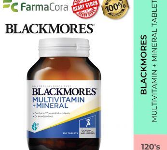 BLACKMORES Multivitamins + Minerals Tablet 120’s
