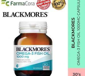 BLACKMORES Omega-3 Fish Oil Capsule 1000mg 30’s