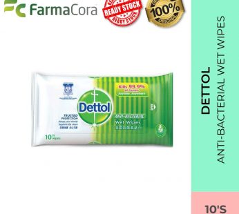 DETTOL Anti-Bacterial Wet Wipes 10’s