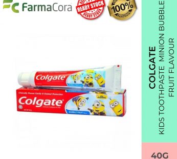 COLGATE Kids Minion Toothpaste 40g – Bubble Fruit flavour