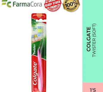 COLGATE Twister (Soft) Toothbrush 1’s (Random colour)