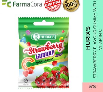 HURIX’S Strawberry Flavour Gummy with Vitamin C 5’s