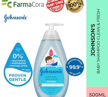 JOHNSON Baby Shampoo 500ml – Clean & Fresh